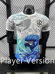 Player Version 2025-2026 Special Version Brazil Blue&White  Thailand Soccer Jersey AAA-4285