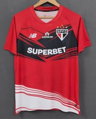 2025-2026 Sao Paulo Futebol Clube Red Thailand Training Soccer Jersey AAA-1459