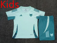 2025-2026 Cruzeiro EC Light Green Kids/Youth Soccer Uniform-2483