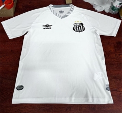 (S-4XL) 2025-2026 Santos FC Home White Thailand Soccer Jersey AAA-5189