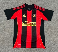 (S-4XL) 2025-2026 Atalanta United Home Red&Black Thailand Soccer Jersey AAA-512