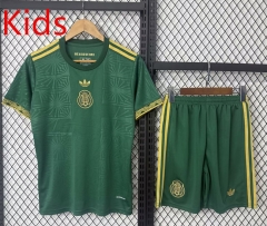 2025-2026 Special Version  Mexico Green Kids/Youth  Soccer Uniform-8037
