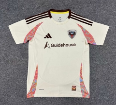 (S-4XL)2025-2026 D.C. United Beige Thailand Soccer Jersey AAA-512