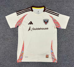 (S-4XL)2025-2026 D.C. United Beige Thailand Soccer Jersey AAA-512