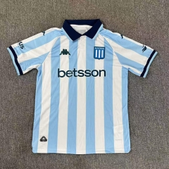 2025-2026 Racing Club de Avellaneda Home Blue&White Thailand Soccer Jersey AAA-417