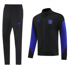 2025-2026 Barcelona Black Thailand Soccer Jacket Uniform-LH