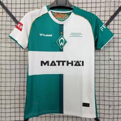 2025-2026 Special Version  SV Werder Bremen White&Green Thailand Soccer Jersey AAA-9070