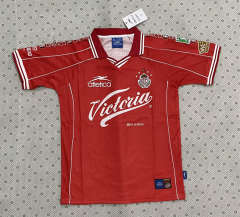 Retro Version  Deportivo Toluca FC Home Red Thailand Soccer Jersey AAA-8446