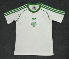 (S-4XL) 2025-2026 Commemorative Edition Celtic White Thailand Soccer Jersey T Shirt AAA-2483