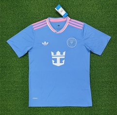 (S-4XL) 2025-2026  Inter Miami CF 2nd Away Blue  Thailand Soccer Jersey AAA-403