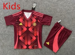 2025-2026 Germany Away Red  Kids/Youth Soccer Uniform-6748