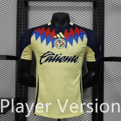 Player Version 2025-2026 Special Version Club America Yellow  Thailand Soccer Jersey AAA-888