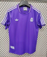 (S-4XL) 2025-2026 Real Madrid Purple  Soccer Jersey T shirt AAA-9070