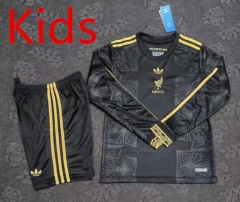 2025-2026 Special Version  Mexico Black Kids/Youth LS Soccer Uniform-4714