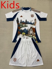 2025-2026 Concept Version Bayern München White Kids/Youth Soccer Uniform-AY