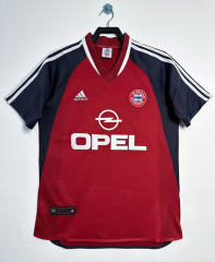 Retro Version01-02 Bayern München Home Red Thailand Soccer Jersey AAA-811