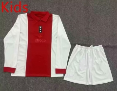 125th Anniversary Edition  Ajax Red&White LS Kid/Youth Soccer Uniform-7209