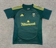 (S-4XL) 2025-2026 Portland Timbers Home Green Thailand Soccer Jersey AAA-512