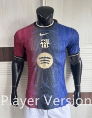 Player Version 2025-2026 Special Version Barcelona Red&Blue Thailand Soccer Jersey AAA-9812