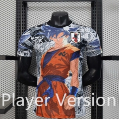 Player Version 2025-2026 Special Version Japan Orange&Blue  Thailand Soccer Jersey AAA-888