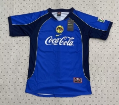 Retro Version  Club America  Blue Thailand Soccer Jersey AAA-8446