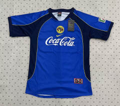 Retro Version  Club America  Blue Thailand Soccer Jersey AAA-8446