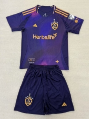 2025-2026 Los Angeles Galaxy Away Purple Soccer Uniform-AY