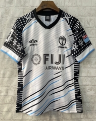 2025  Fiji Sevens Home  Blue  Rugby Shirt