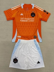2025-2026 Houston Dynamo Home Orange Soccer Uniform-AY