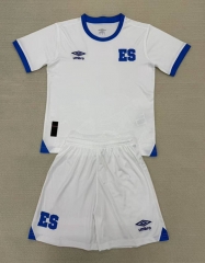 2025-2026 El Salvador Away White Soccer Uniform-AY