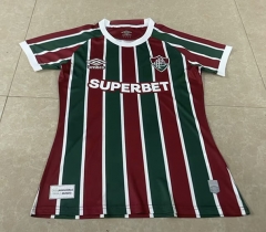 2025-2026 Fluminense de Feira Home Red&Green Women Thailand Soccer Jersey AAA-7902