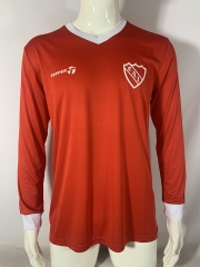 Retro Version 82-85 Independiente  Home Red LS Thailand Soccer Jersey AAA-503