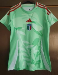 2025-2026 Italy Away Green  Thailand Women Soccer Jersey AAA-4855