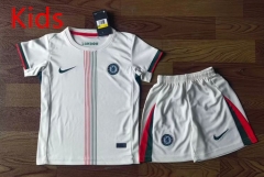 2025-2026 Chelsea Away White Kid/Youth Soccer Uniform-709
