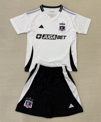 2025-2026 Colo-Colo Home White Soccer Unifrom-AY