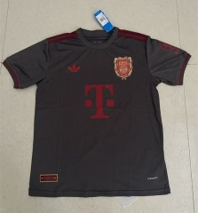 (S-4XL) 125th Anniversary Bayern München Grey Thailand Soccer Jersey AAA-9028