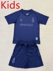 2025-2026 Coventry City 4th Away Blue Kids/Youth Soccer Uniform-AY