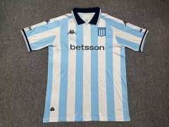 (S-4XL)2025-2026 Racing Club de Avellaneda Home  Blue&White Thailand Soccer Jersey AAA-512