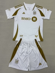 2025-2026 Los Angeles FC Away White Soccer Uniform-AY