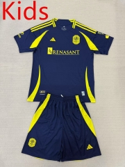 2025-2026 Nashville SC Away Royal Blue Kids/Youth Soccer Uniform-AY