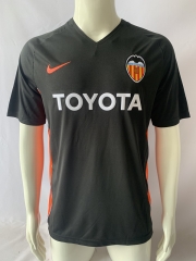 Retro Version 06-07 Valencia Away Black Thailand Soccer Jersey AAA-503