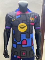 2025-2026 Barcelona Black&Grey Thailand Soccer Jersey AAA-0594