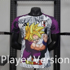 Player Version 2025-2026 Special Version Japan White&Purple Thailand Soccer Jersey AAA-888