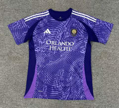 (S-4XL)2025-2026 Orlando City Home  Purple Thailand Soccer Jersey AAA-512