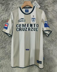 Retro Version 01-02 Pachuca Away White Thailand Soccer Jersey AAA-9409