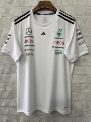 2025 Mercedes White Formula One Racing Suit