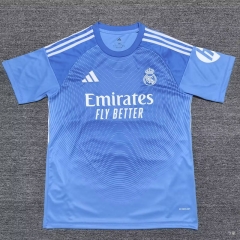 (S-4XL) 2025-2026   Real Madrid Light Blue Training   Soccer Jersey AAA-4927
