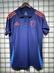 （S-4XL）2025-2026 Universidad de Chile Royal Blue Thailand Polo Shirt-2483