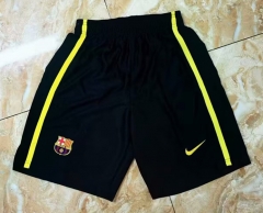 Retro Version 13-14 Barcelona 2nd Away Black Thailand Soccer Shorts-7209