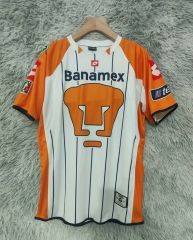 Retro Version 04 PA UNAM Home  White Thailand Soccer Jersey AAA-9755